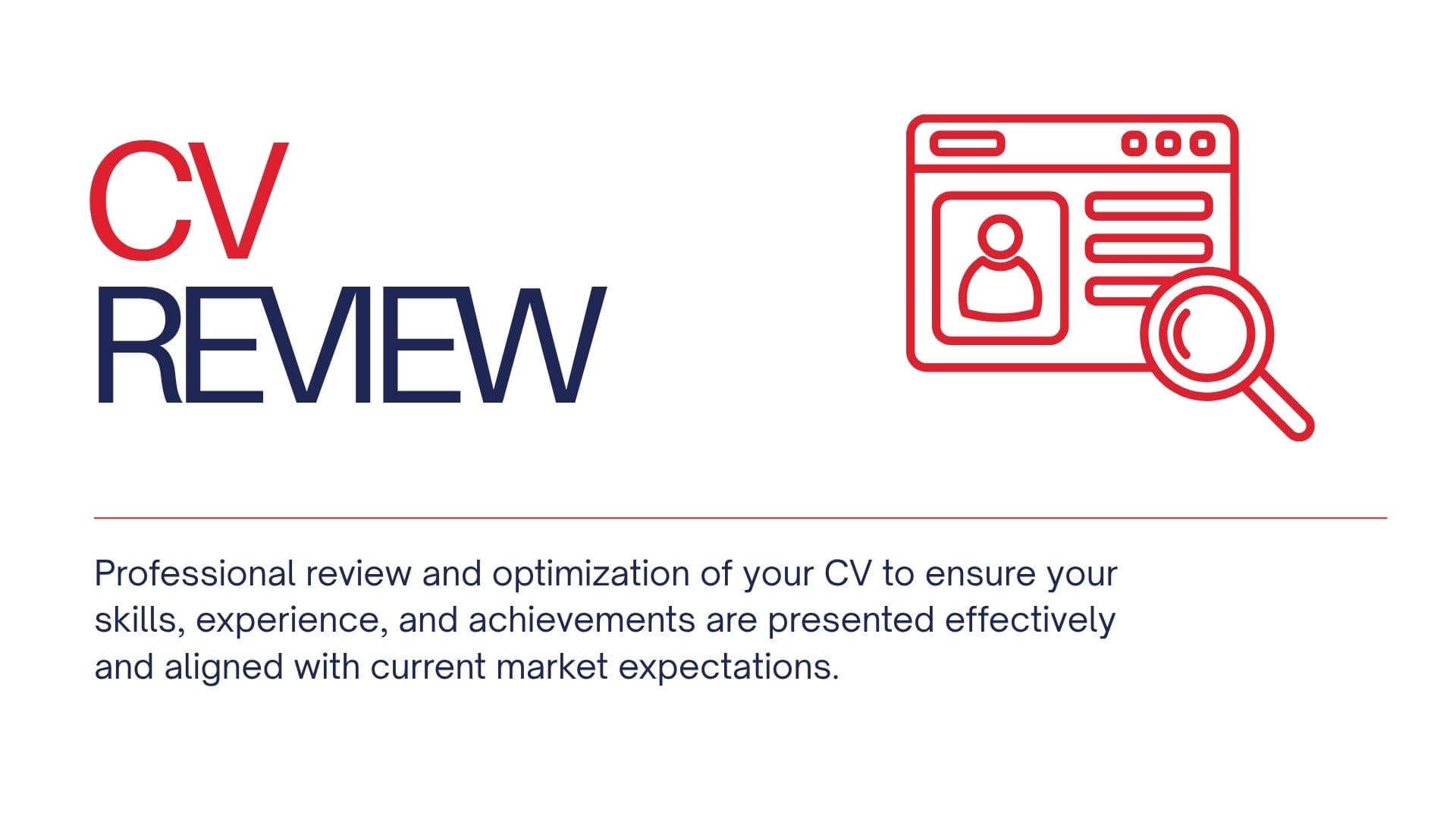 CV Review
