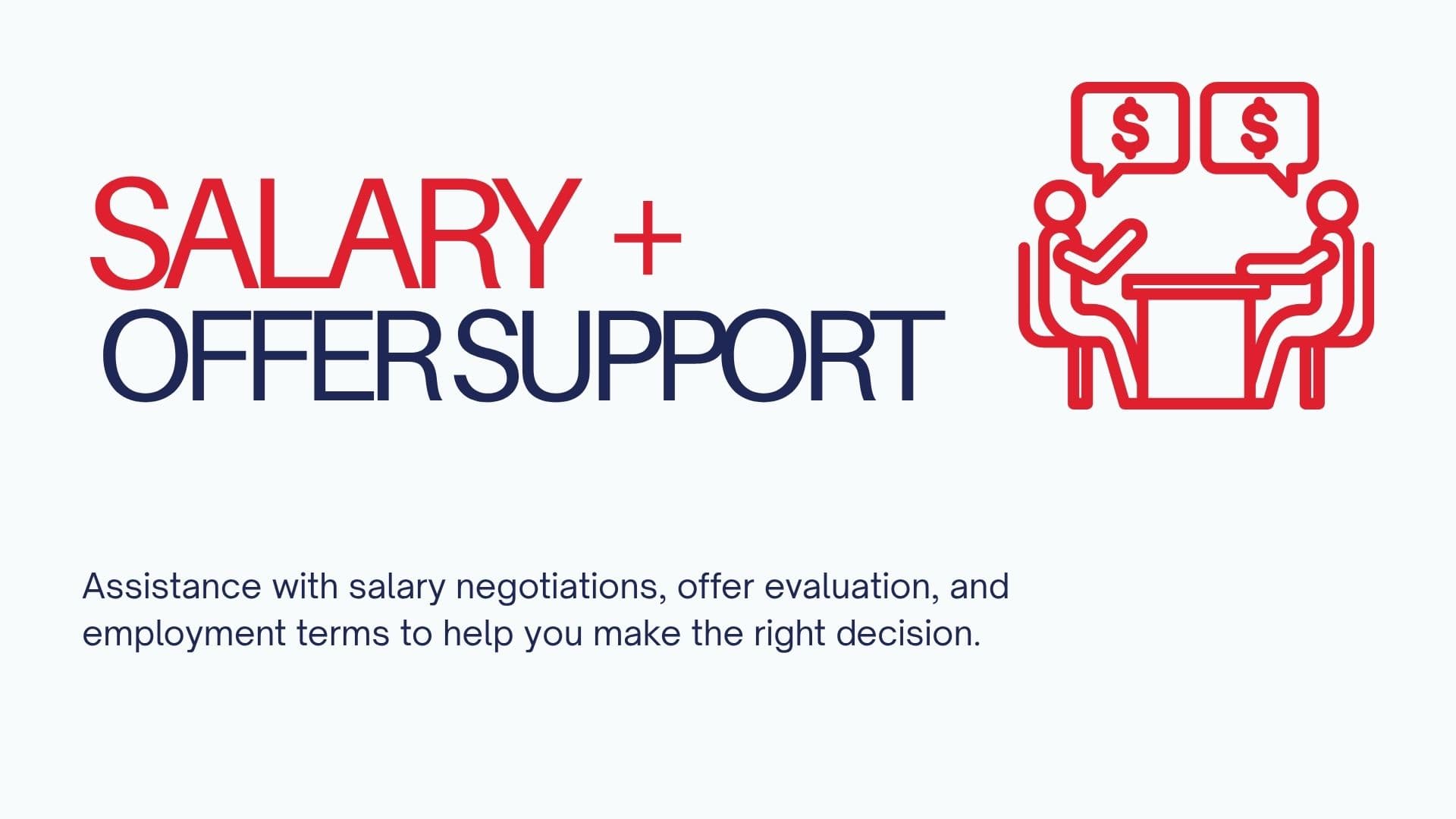 Salary and Offer Support