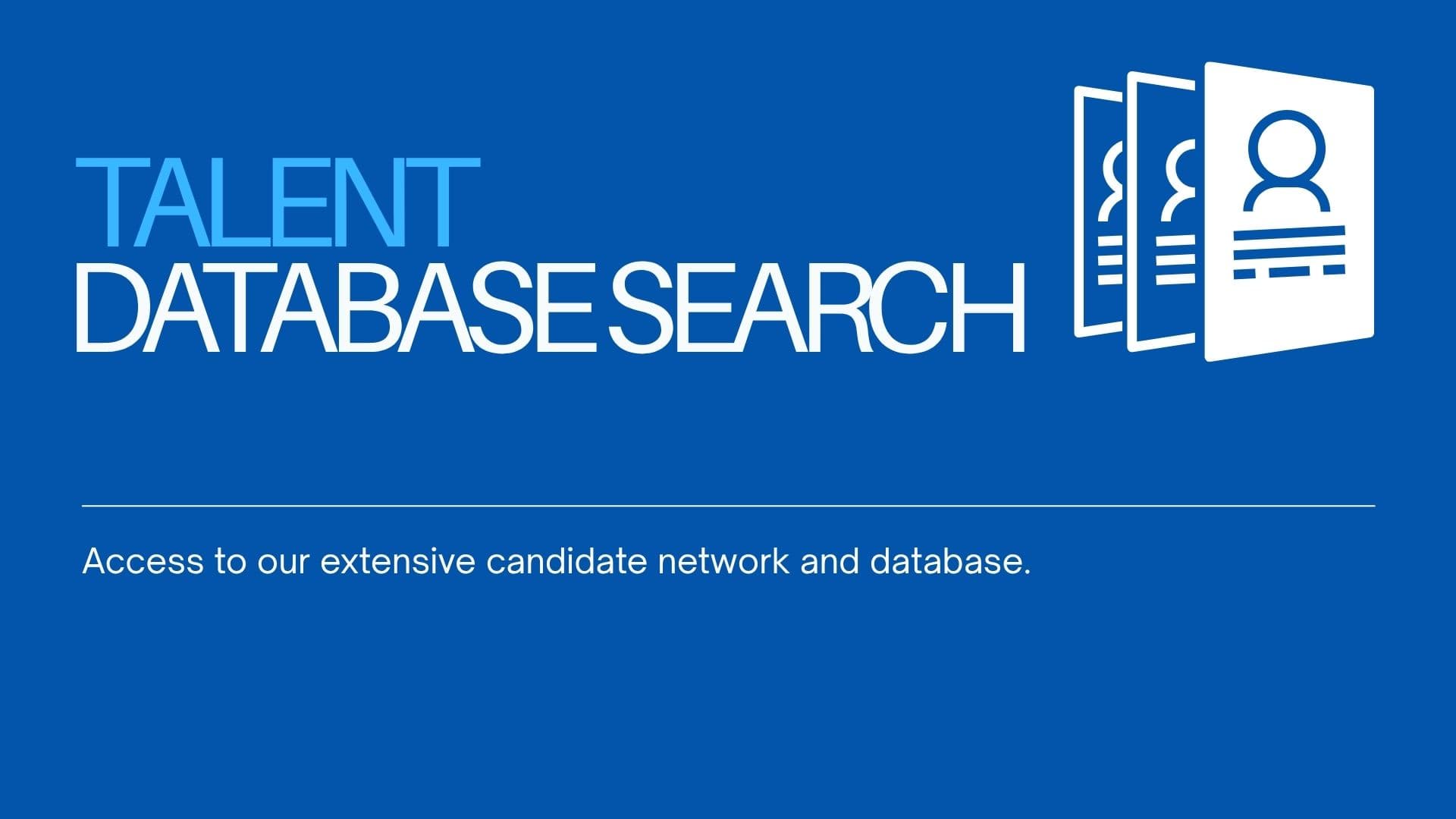 Talent Database Search