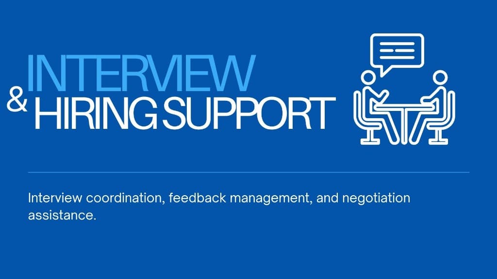 Interview and Hiring Support